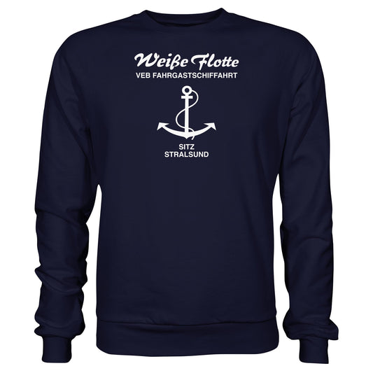 DDR Ostalgie Pullover Unisex • VEB FAHRGASTSCHIFFAHRT, STRALSUND