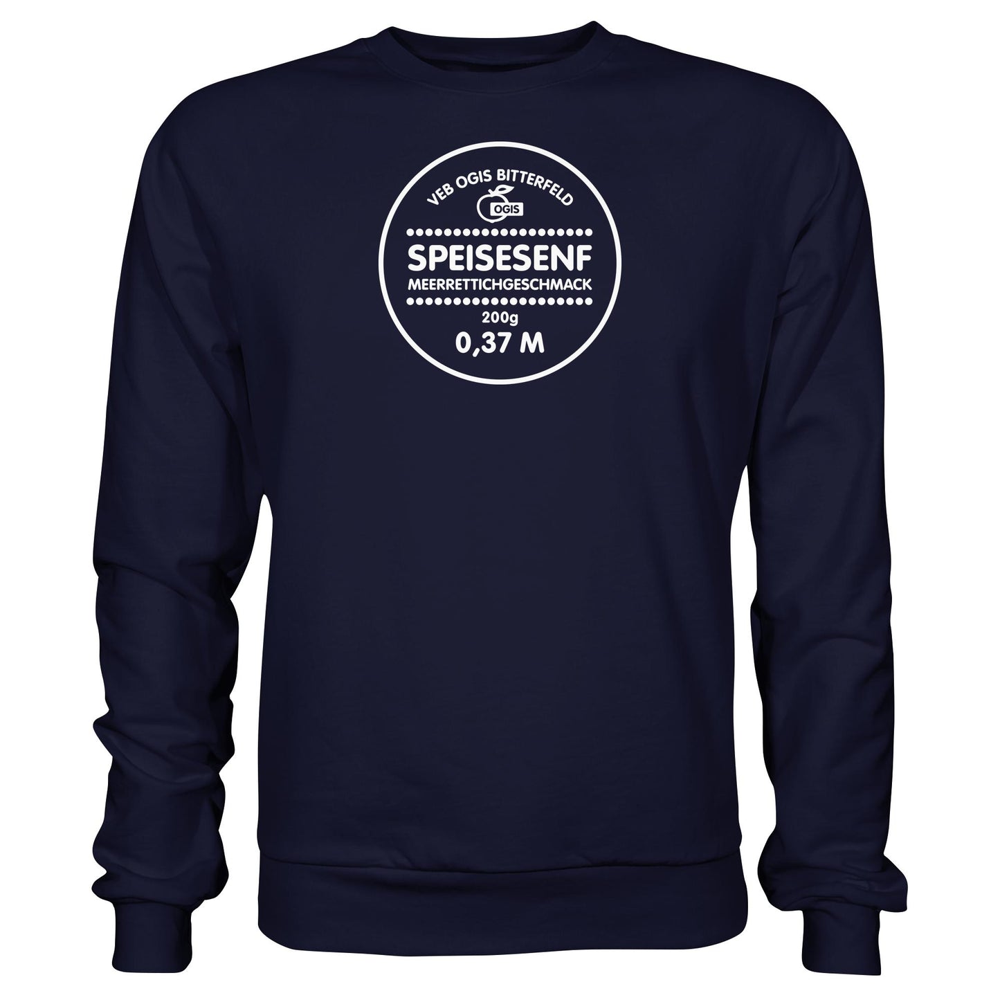 DDR Ostalgie Pullover Unisex • VEB OGIS BITTERFELD - SPEISESENF