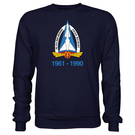 DDR Ostalgie Pullover Unisex • 43. FLA-RAK-BRIGADE ERICH WEINERT