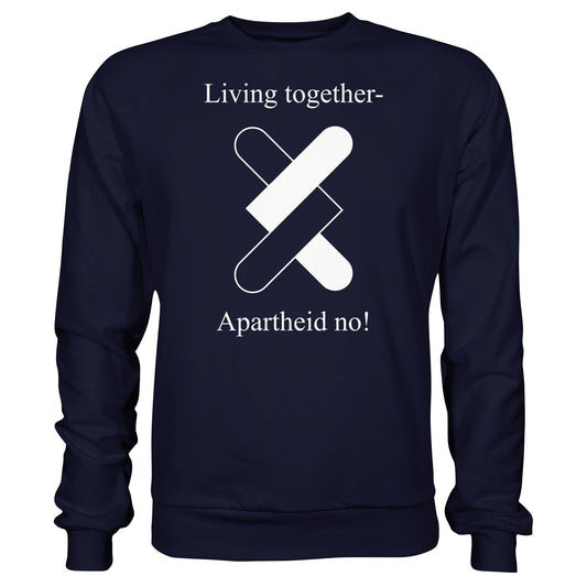 DDR Ostalgie Pullover Unisex • APARTHEID NO! (ORIGINAL POSTER)
