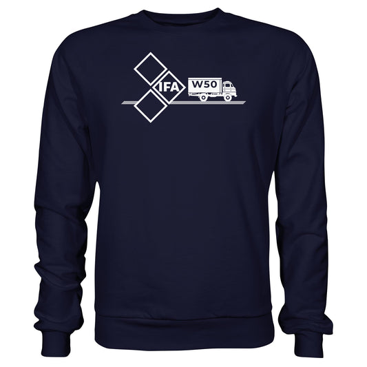 DDR Ostalgie Pullover Unisex • IFA W50 (ORIGINAL SCHILD)