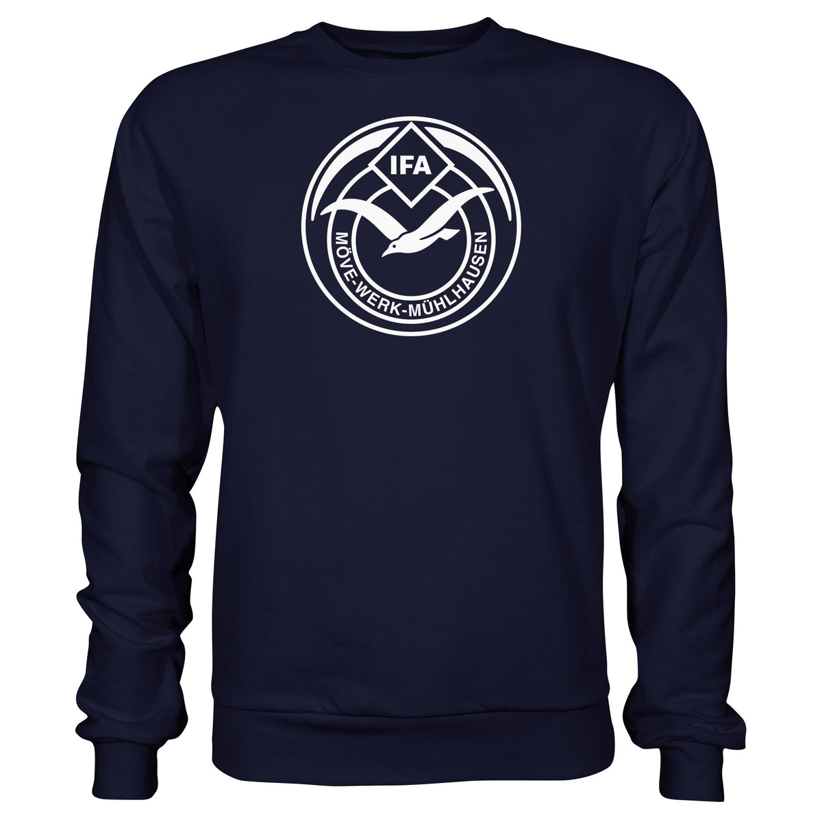 DDR Ostalgie Pullover Unisex • IFA MÖVE-WERK MÜHLHAUSEN