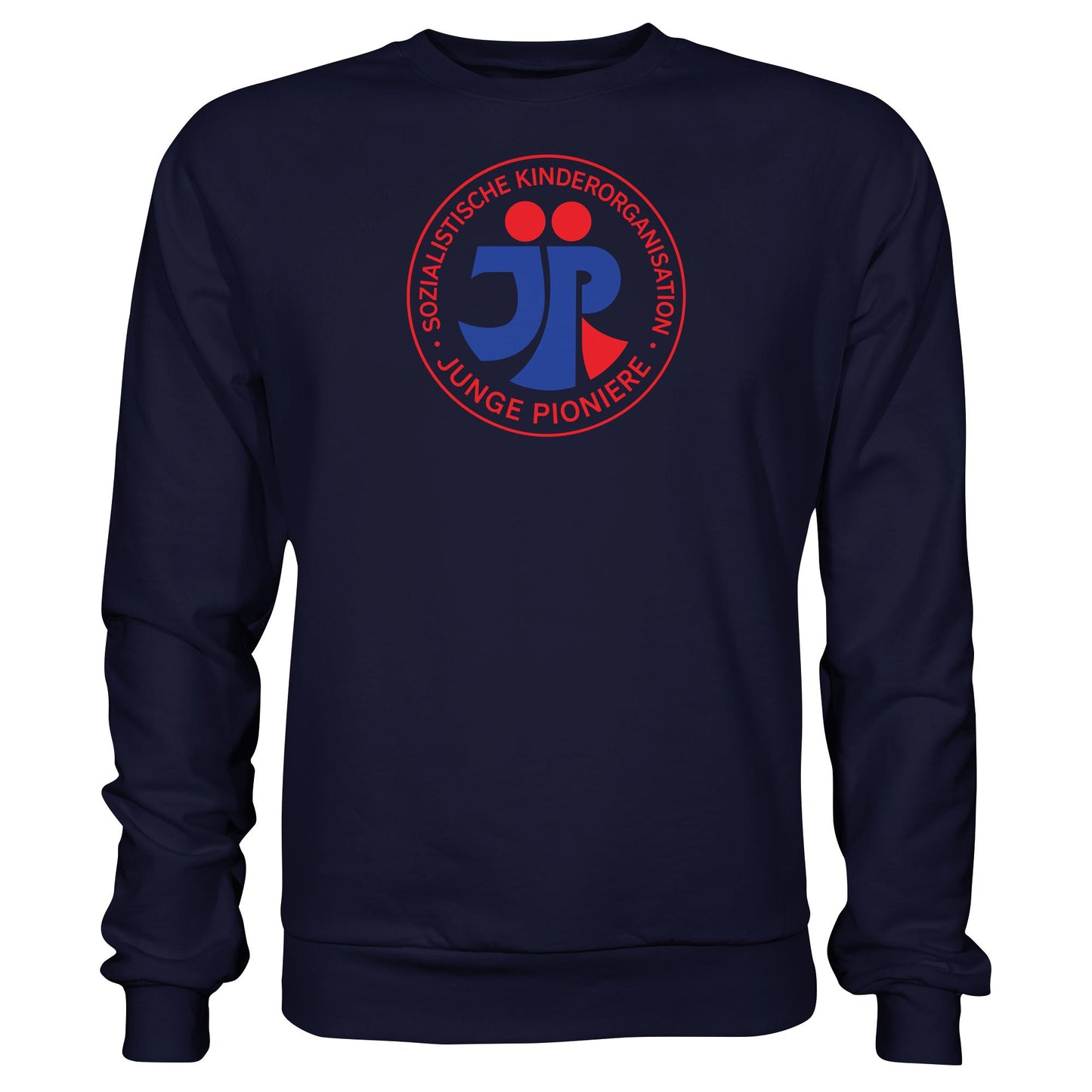 DDR Ostalgie Pullover Unisex • JP - JUNGE PIONIERE (ORIGINAL NICKI-MOTIV)