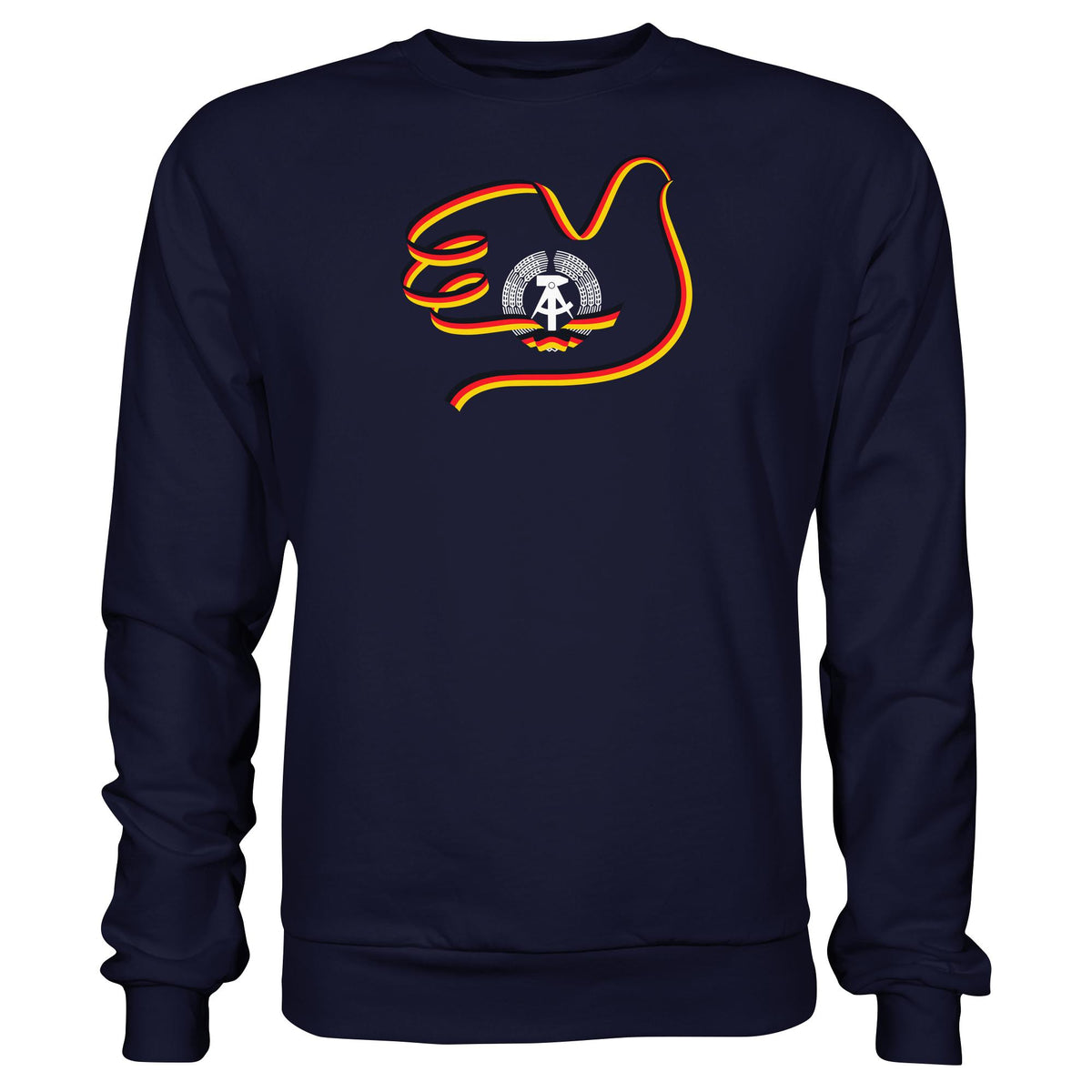 DDR Ostalgie Pullover Unisex • DDR - 40 JAHRE FRIEDEN IN DEUTSCHLAND (ORIGINAL-PLAKAT)