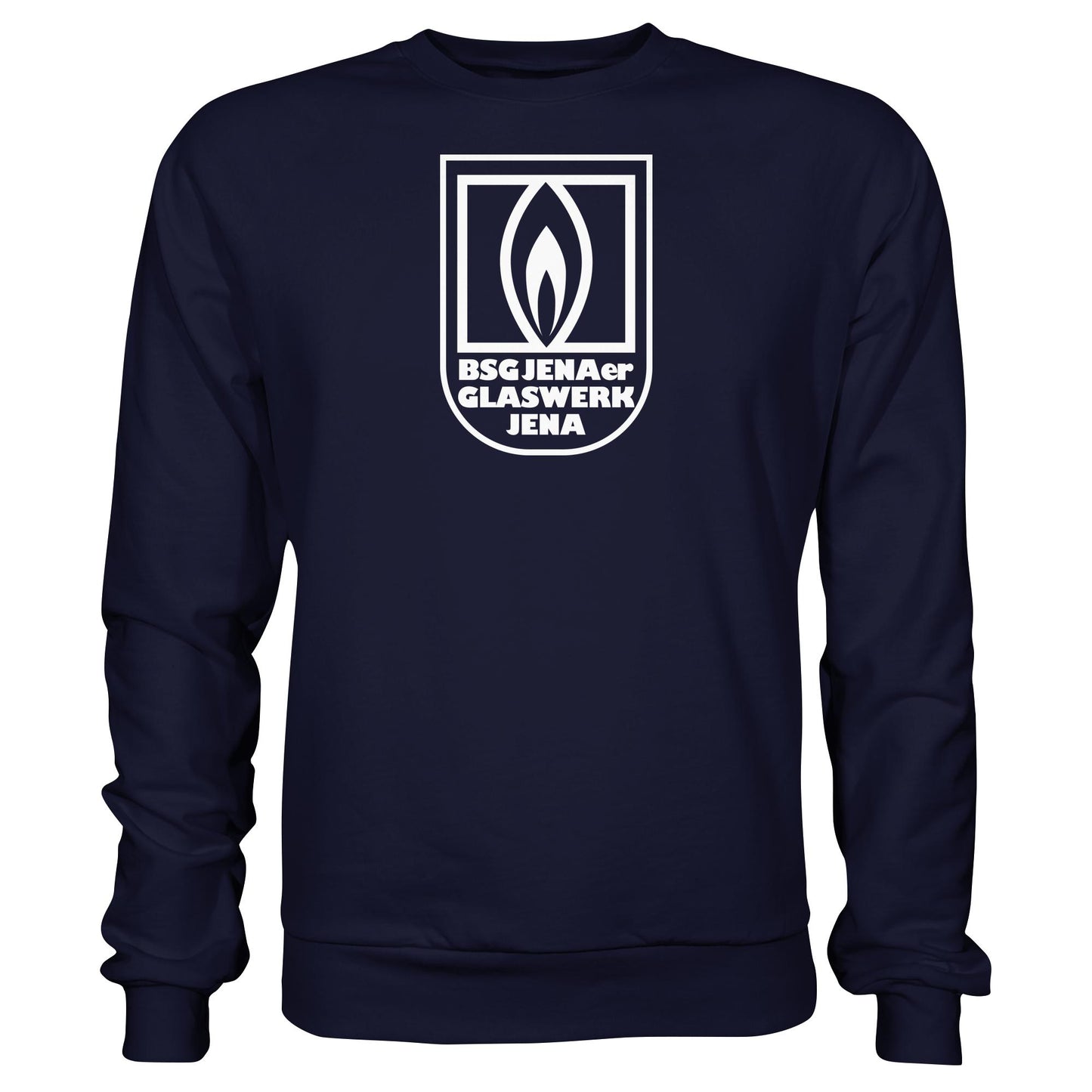 DDR Ostalgie Pullover Unisex • BSG JENAER GLASWERK