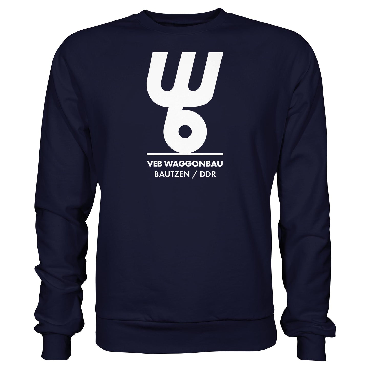 DDR Ostalgie Pullover Unisex • VEB WAGGONBAU BAUTZEN