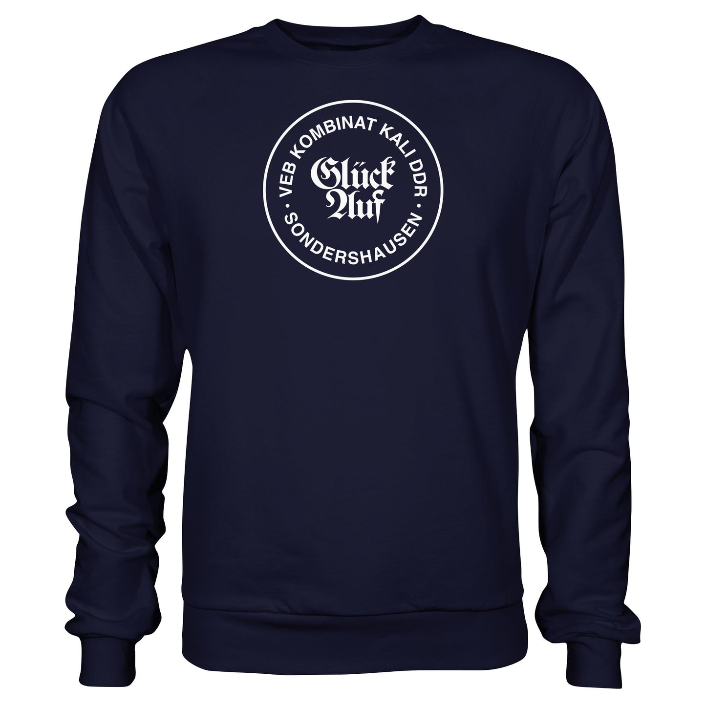 DDR Ostalgie Pullover Unisex • VEB KOMBINAT KALI SONDERSHAUSEN
