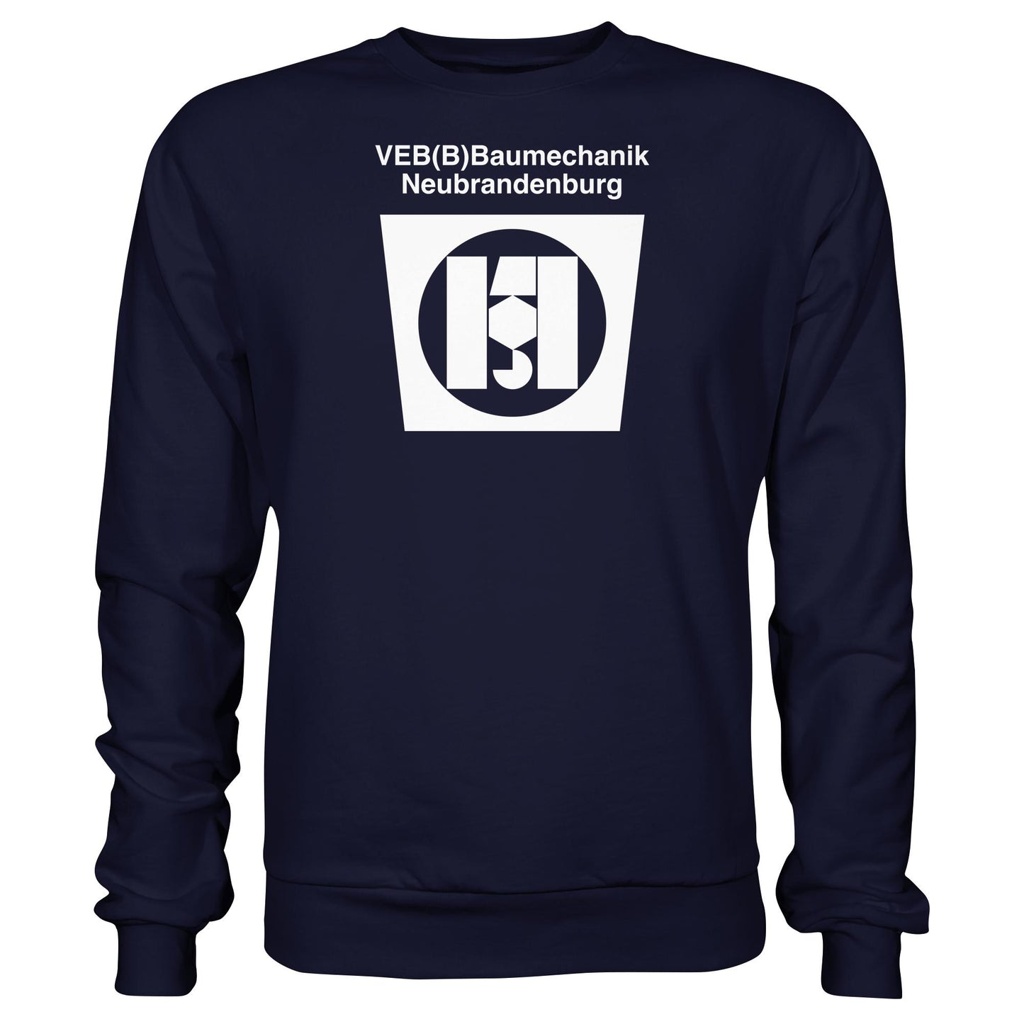 DDR Ostalgie Pullover Unisex • VEB BAUMECHANIK NEUBRANDENBURG