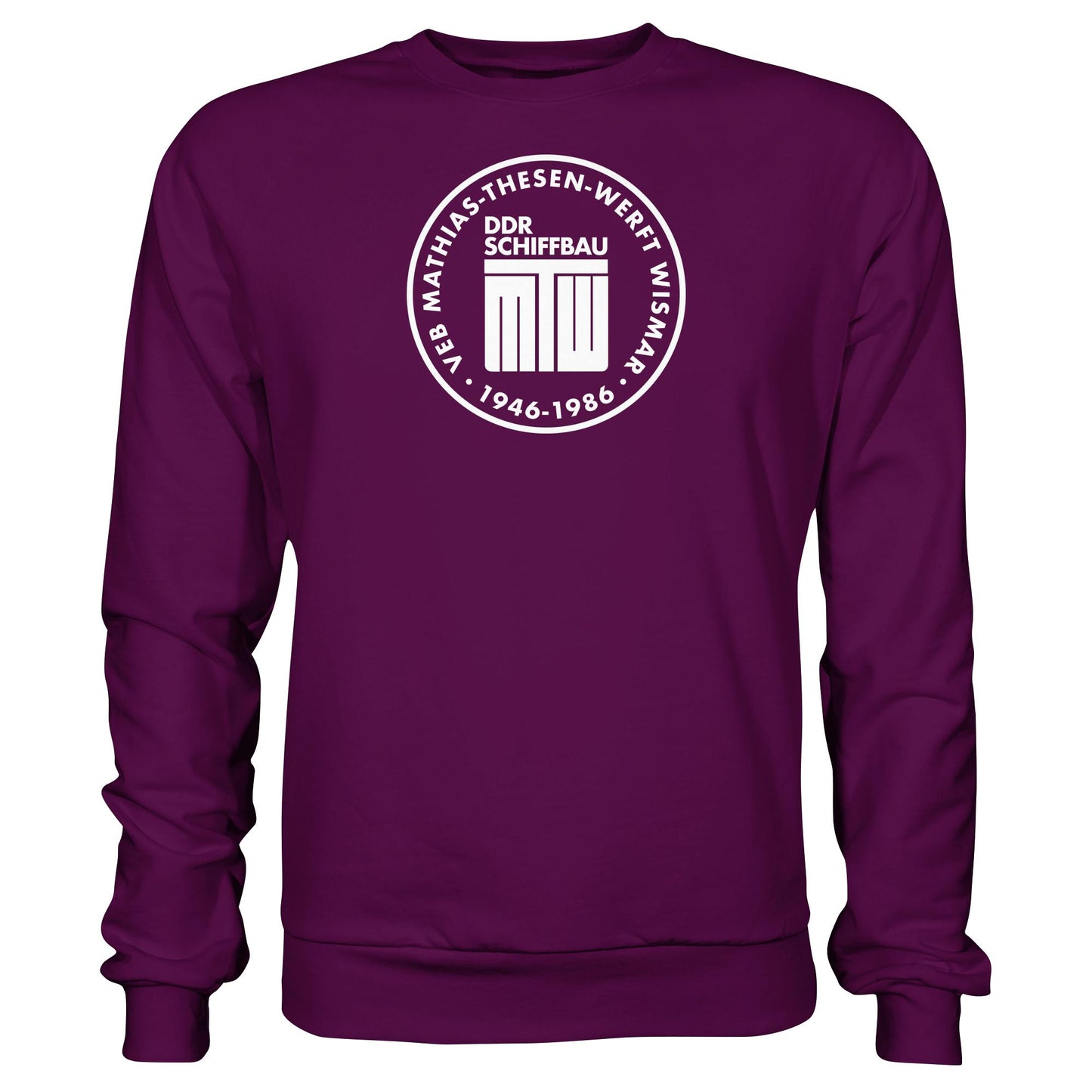DDR Ostalgie Pullover Unisex • MATHIAS-THESEN-WERFT WISMAR