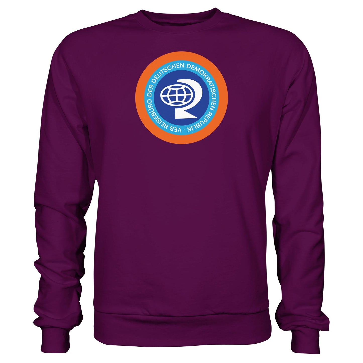 DDR Ostalgie Pullover Unisex • VEB REISEBÜRO DER DDR