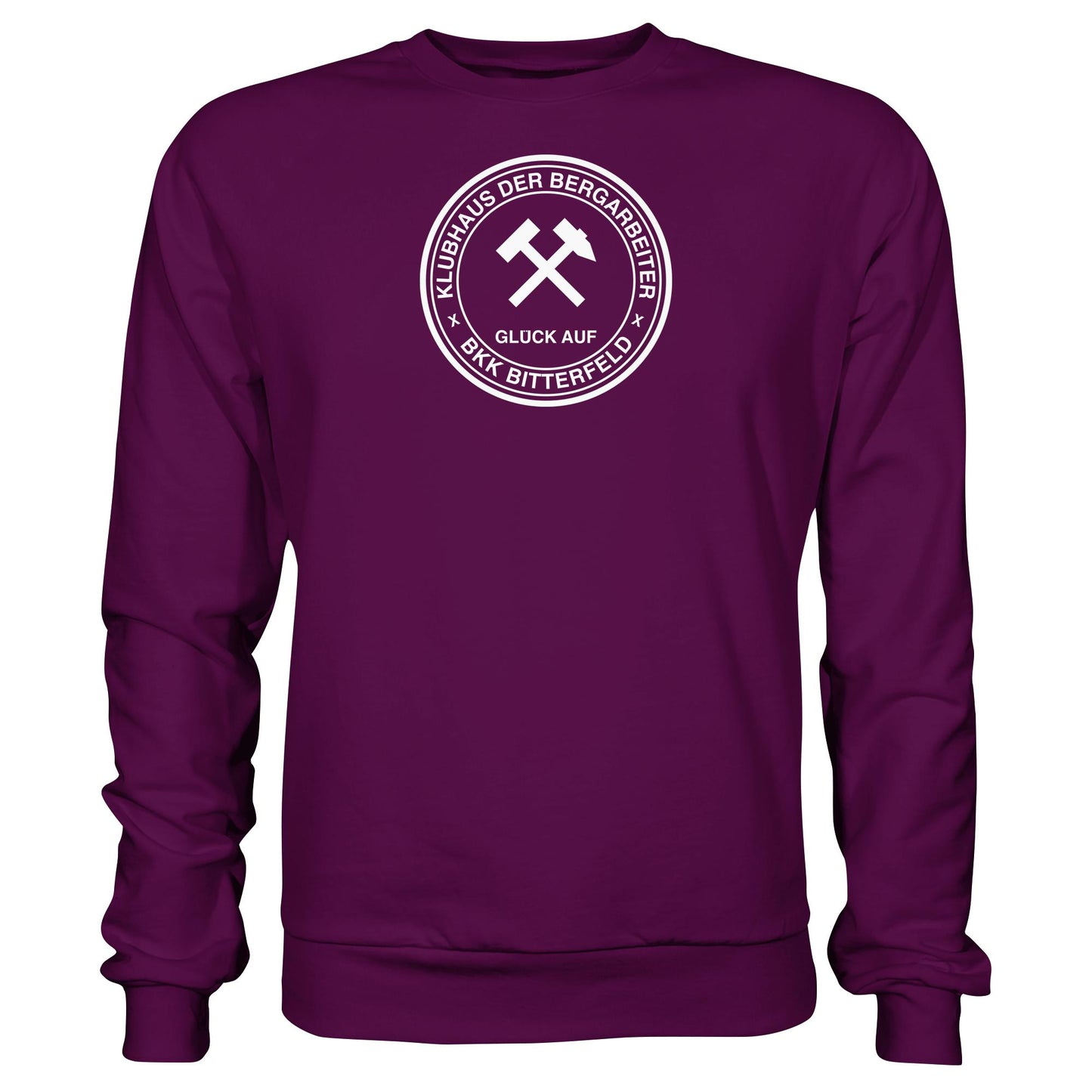 DDR Ostalgie Pullover Unisex • KLUBHAUS DER BERGARBEITER BITTERFELD
