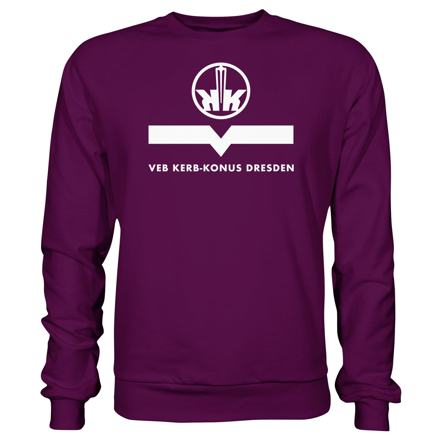 DDR Ostalgie Pullover Unisex • VEB KERB-KONUS DRESDEN