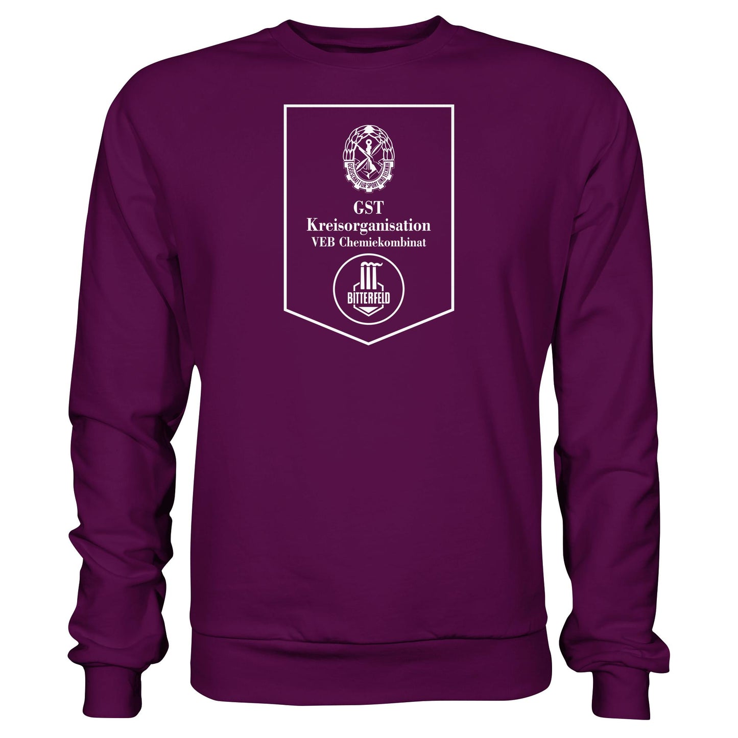 DDR Ostalgie Pullover Unisex • GST DES VEB CHEMIEKOMBINAT BITTERFELD