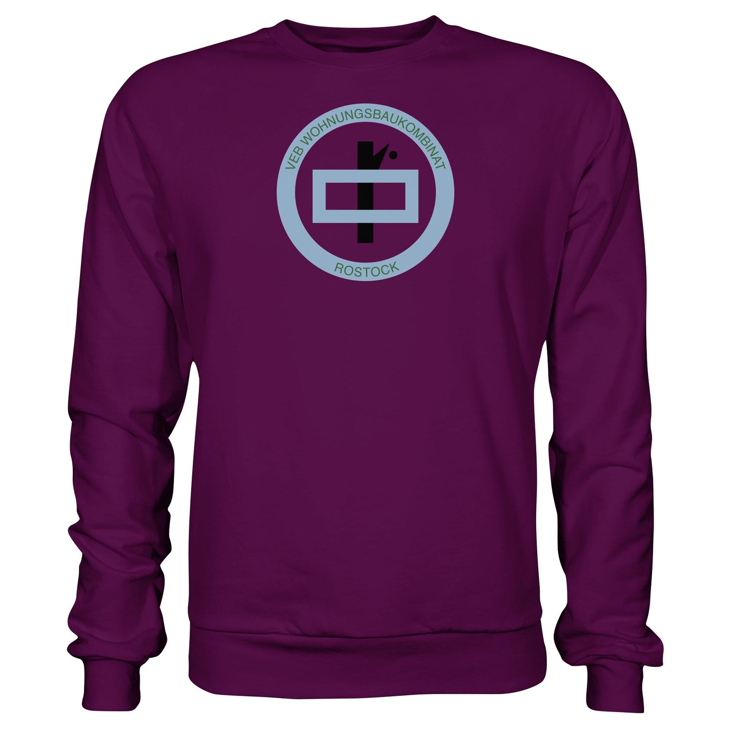 DDR Ostalgie Pullover Unisex • VEB WOHNUNGSBAUKOMBINAT ROSTOCK