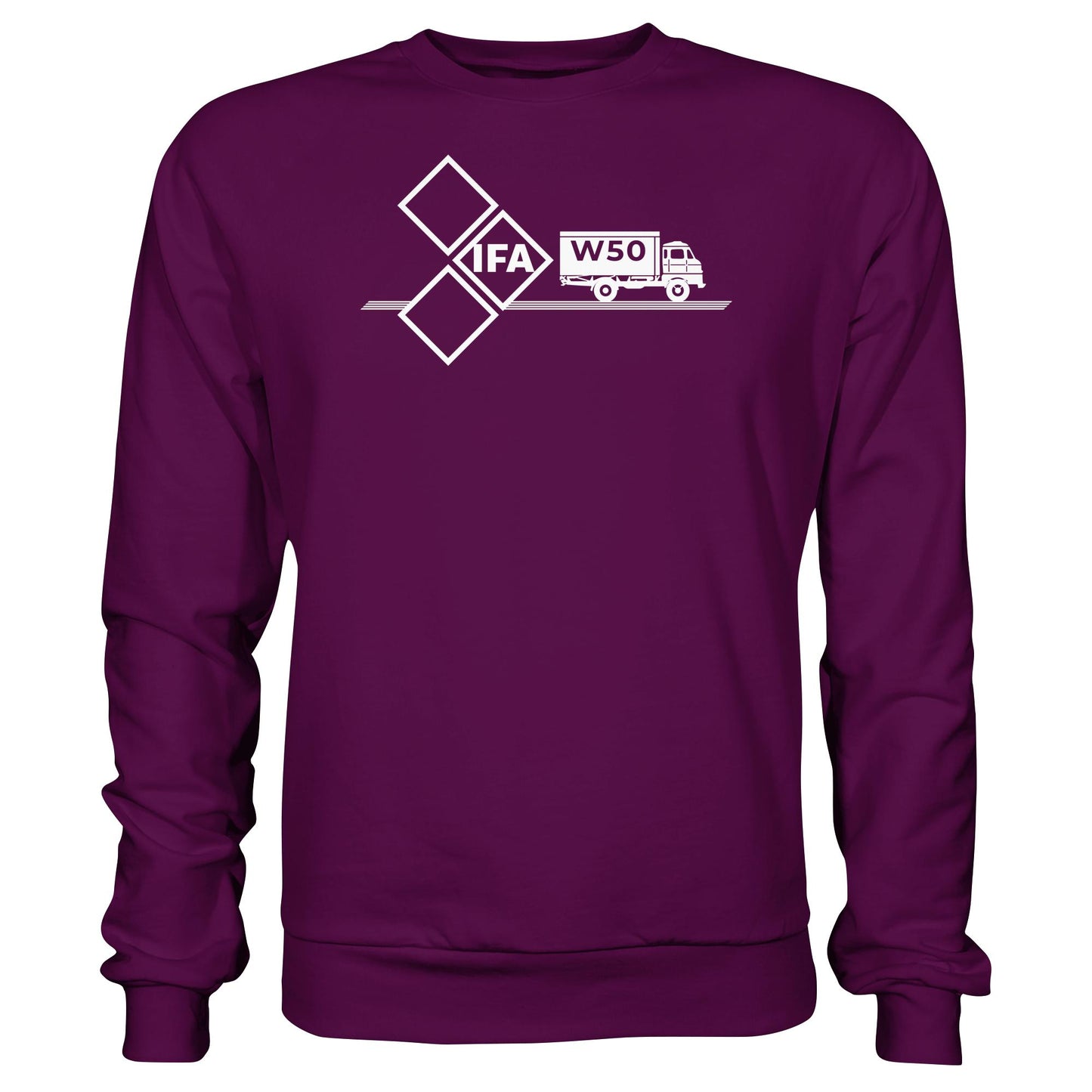 DDR Ostalgie Pullover Unisex • IFA W50 (ORIGINAL SCHILD)