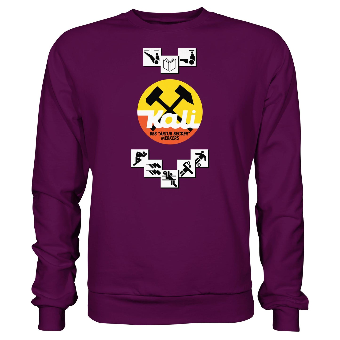DDR Ostalgie Pullover Unisex • BBS KALI ARTUR BECKER - MERKERS