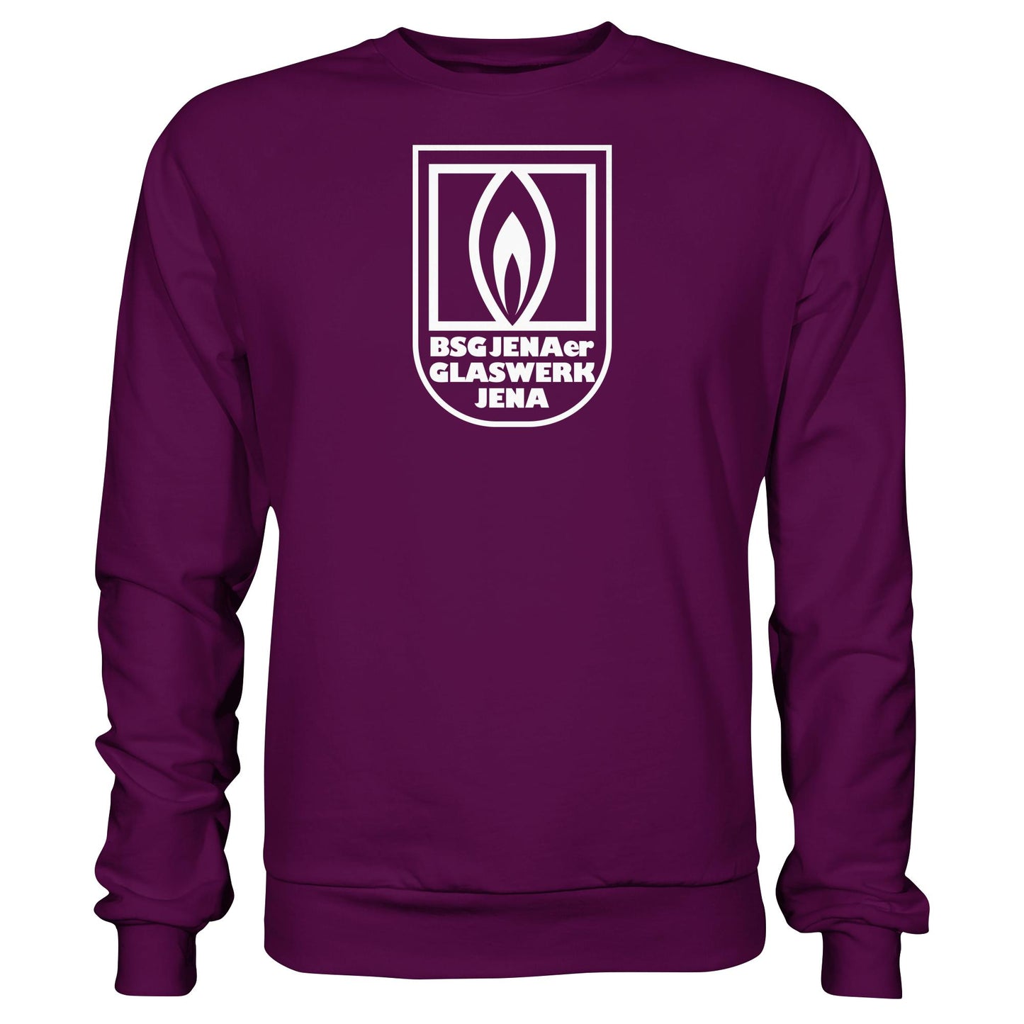 DDR Ostalgie Pullover Unisex • BSG JENAER GLASWERK