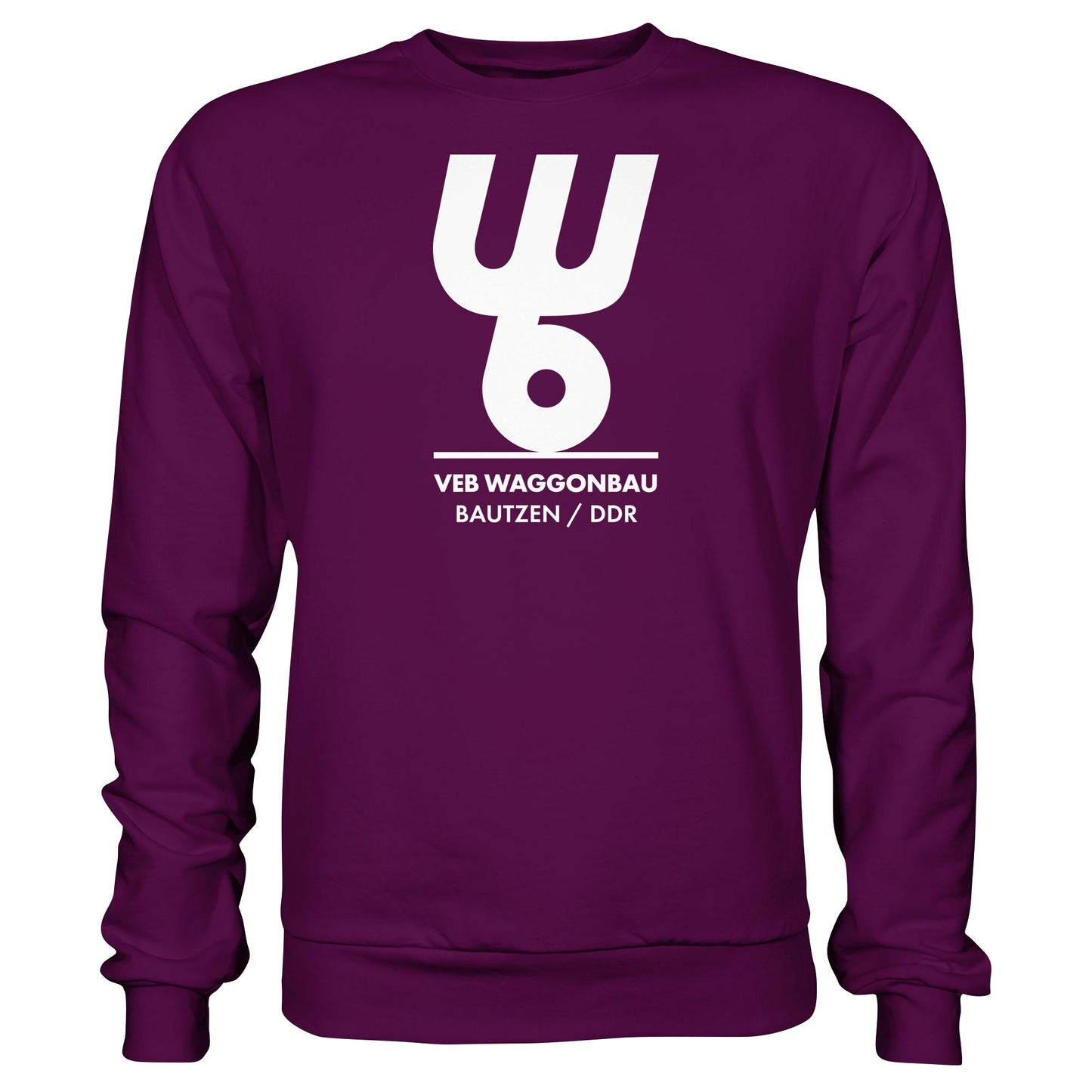 DDR Ostalgie Pullover Unisex • VEB WAGGONBAU BAUTZEN