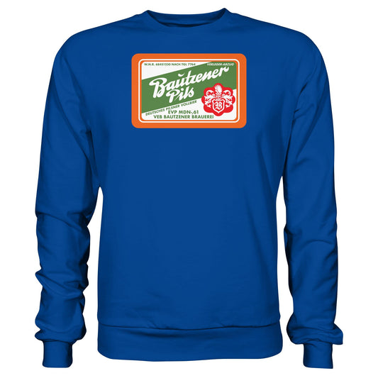 DDR Ostalgie Pullover Unisex • VEB BAUTZENER BRAUEREI