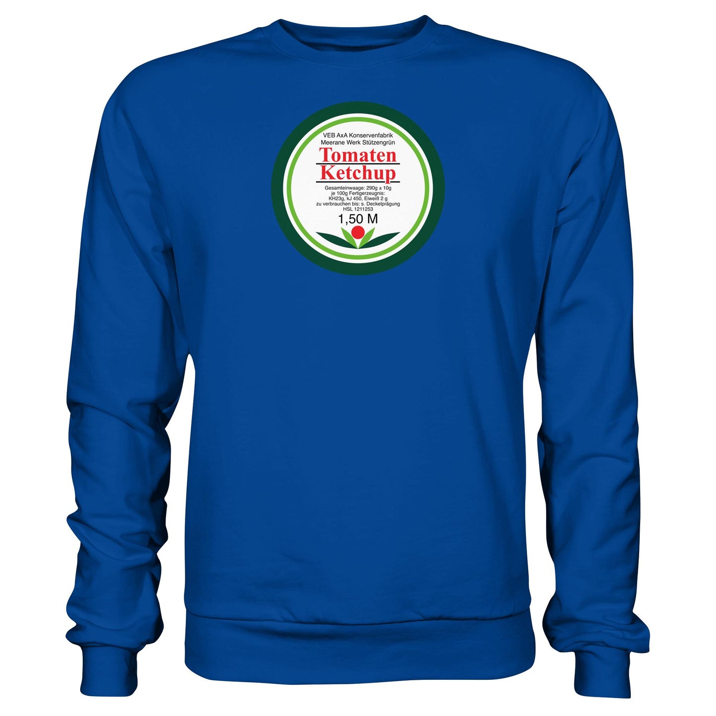 DDR Ostalgie Pullover Unisex • VEB AXA KONSERVEN MEERANE - TOMATEN-KETCHUP