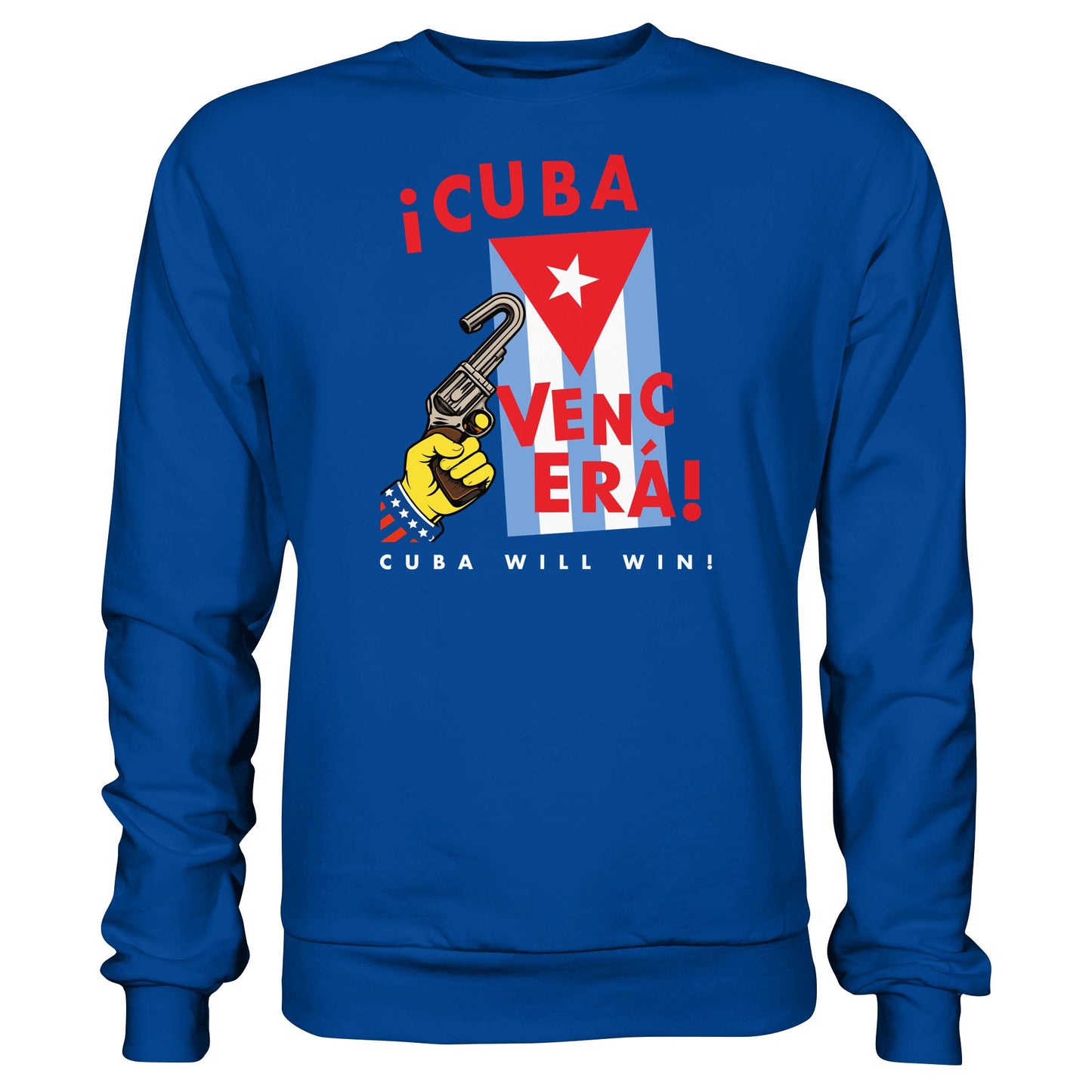 DDR Ostalgie Pullover Unisex • VENCERÁ! CUBA WILL WIN! (ORIGINAL POSTER KUBA)