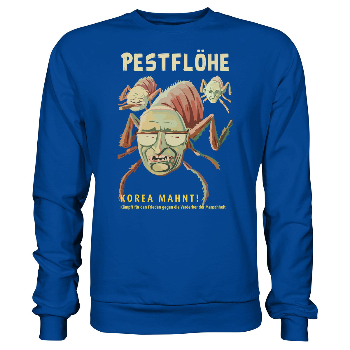 DDR Ostalgie Pullover Unisex • NATO-PESTFLÖHE - KOREA WARNT
