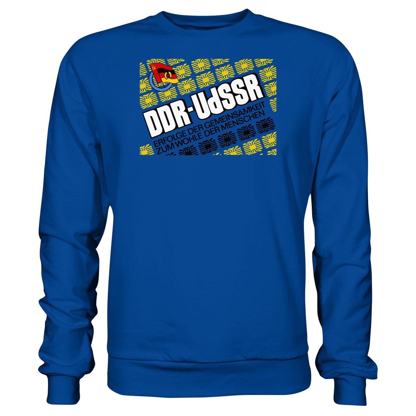 DDR Ostalgie Pullover Unisex • DDR - UDSSR: ERFOLGE DER GEMEINSAMKEIT