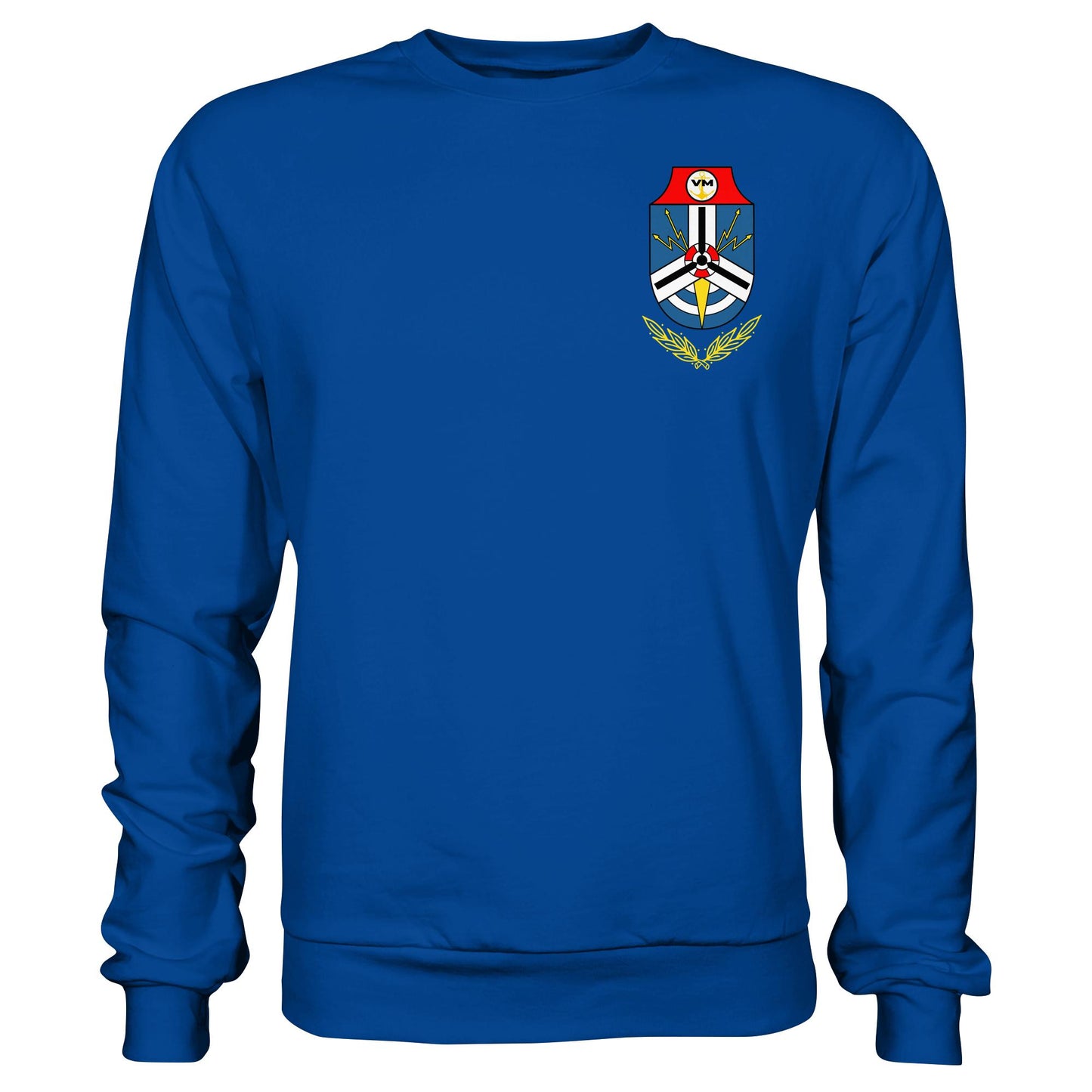 DDR Ostalgie Pullover Unisex • NVA EMBLEM - MARINEGESCHWADER 18 - KURT BARTHEL