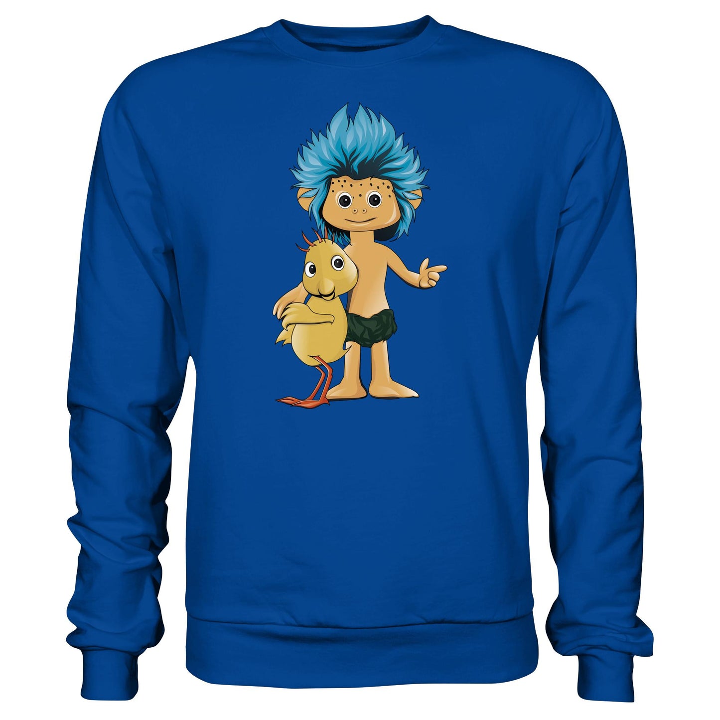 DDR Ostalgie Pullover Unisex • UNSER SANDMÄNNCHEN - PLUMPS & KÜKEN