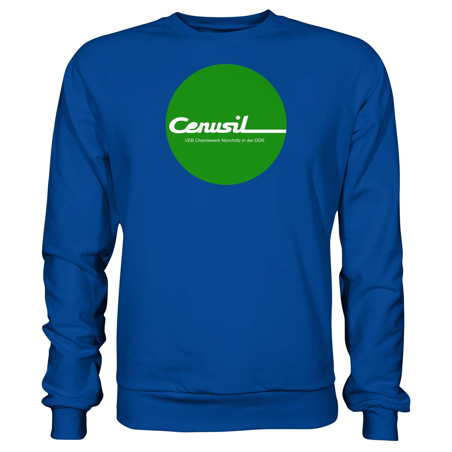 DDR Ostalgie Pullover Unisex • CENUSIL - VEB CHEMIE NÜNCHRITZ