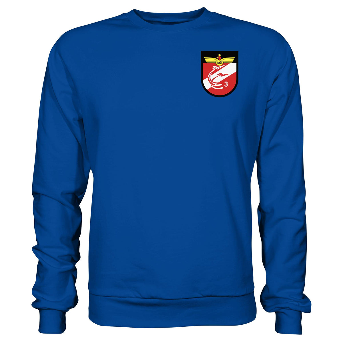 DDR Ostalgie Pullover Unisex • NVA EMBLEM - JAGDGESCHWADER 3