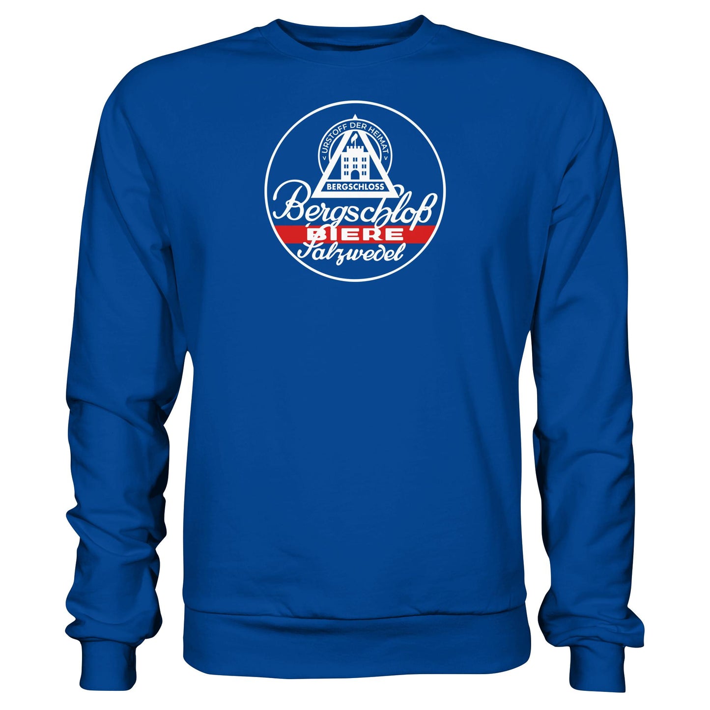 DDR Ostalgie Pullover Unisex • BERGSCHLOSS BIERE SALZWEDEL