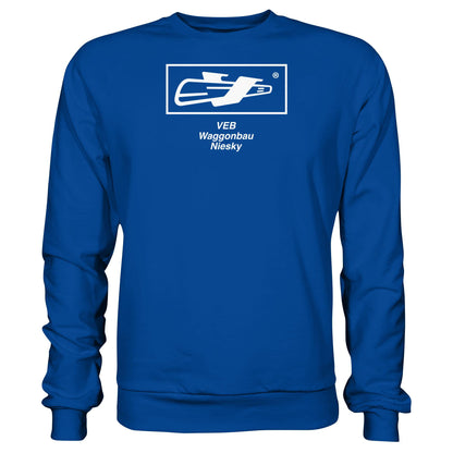 DDR Ostalgie Pullover Unisex • VEB WAGGONBAU NIESKY