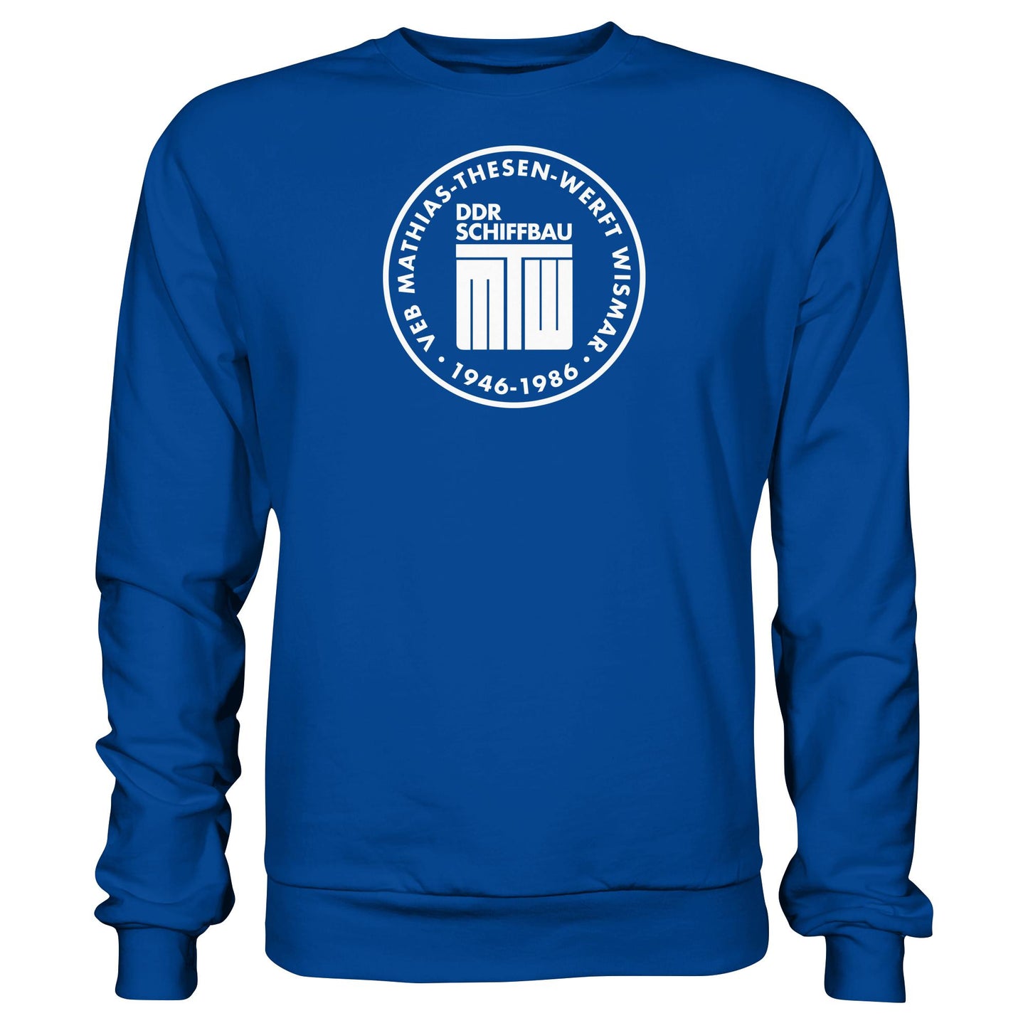 DDR Ostalgie Pullover Unisex • MATHIAS-THESEN-WERFT WISMAR
