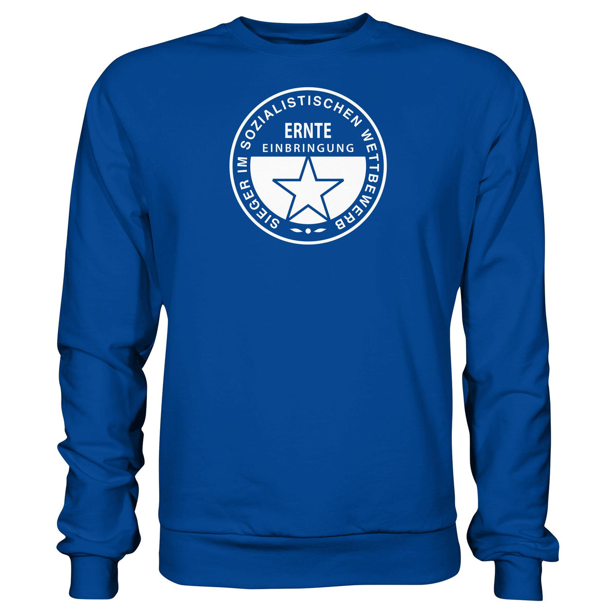 DDR Ostalgie Pullover Unisex • ERNTE-EINBRINGUNG - SIEGER (ORIGINAL-MEDAILLE)