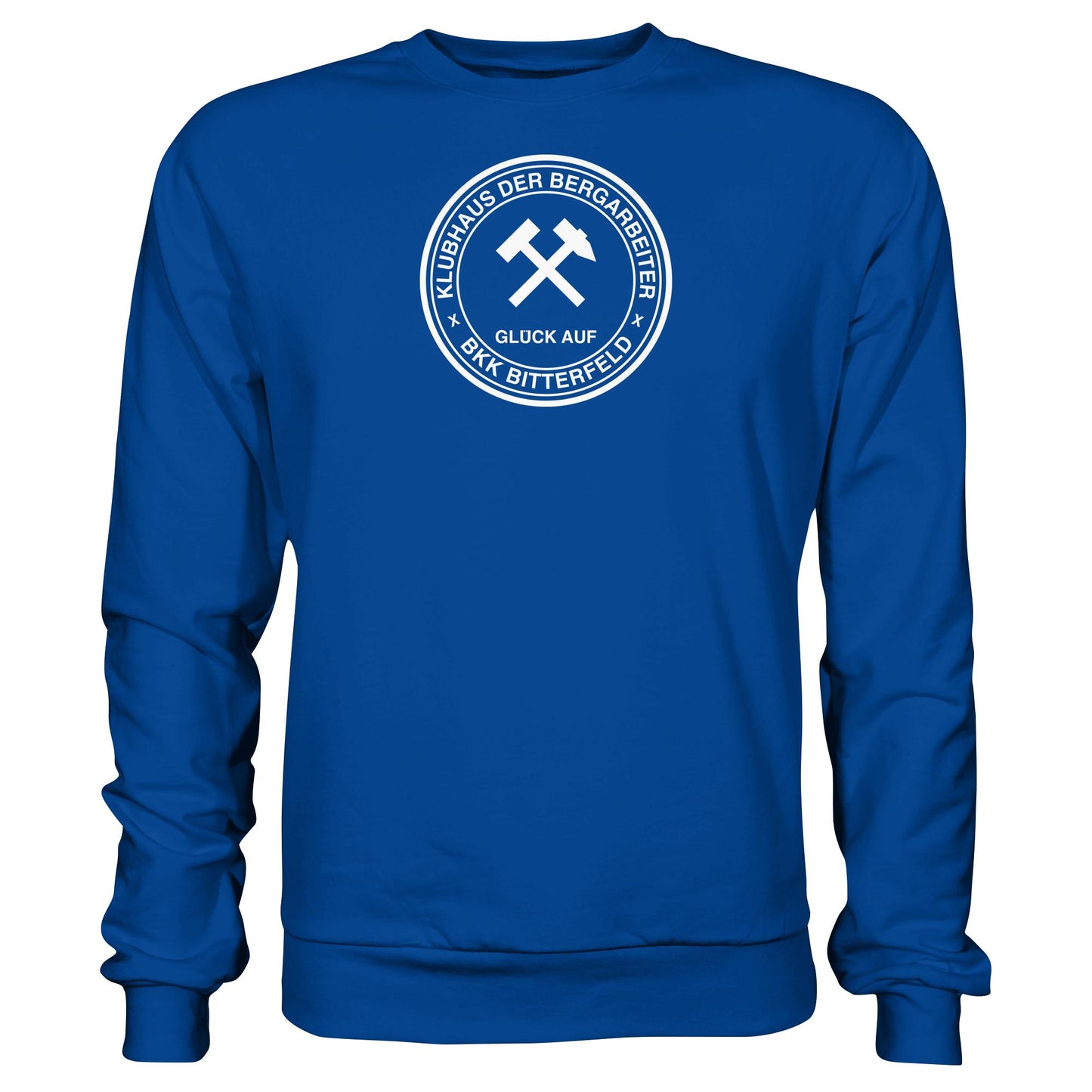 DDR Ostalgie Pullover Unisex • KLUBHAUS DER BERGARBEITER BITTERFELD