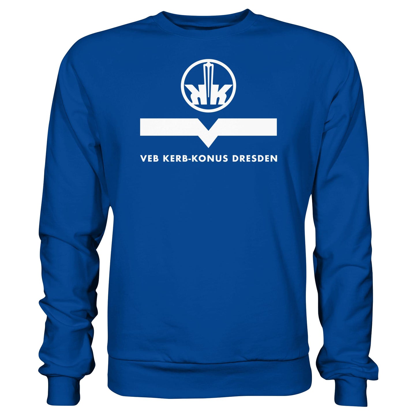 DDR Ostalgie Pullover Unisex • VEB KERB-KONUS DRESDEN