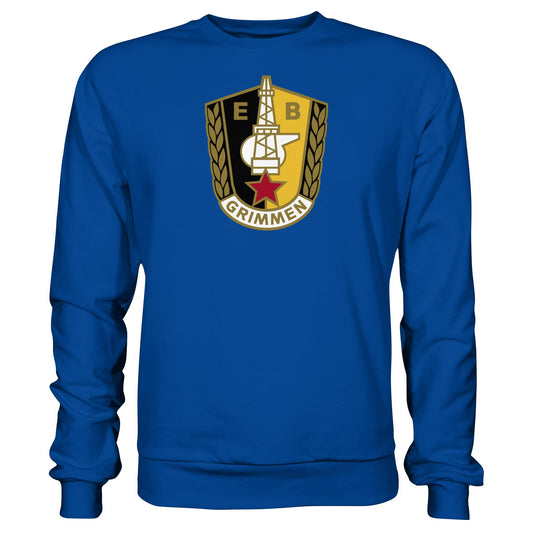 DDR Ostalgie Pullover Unisex • ERDÖL, ERDGAS GRIMMEN