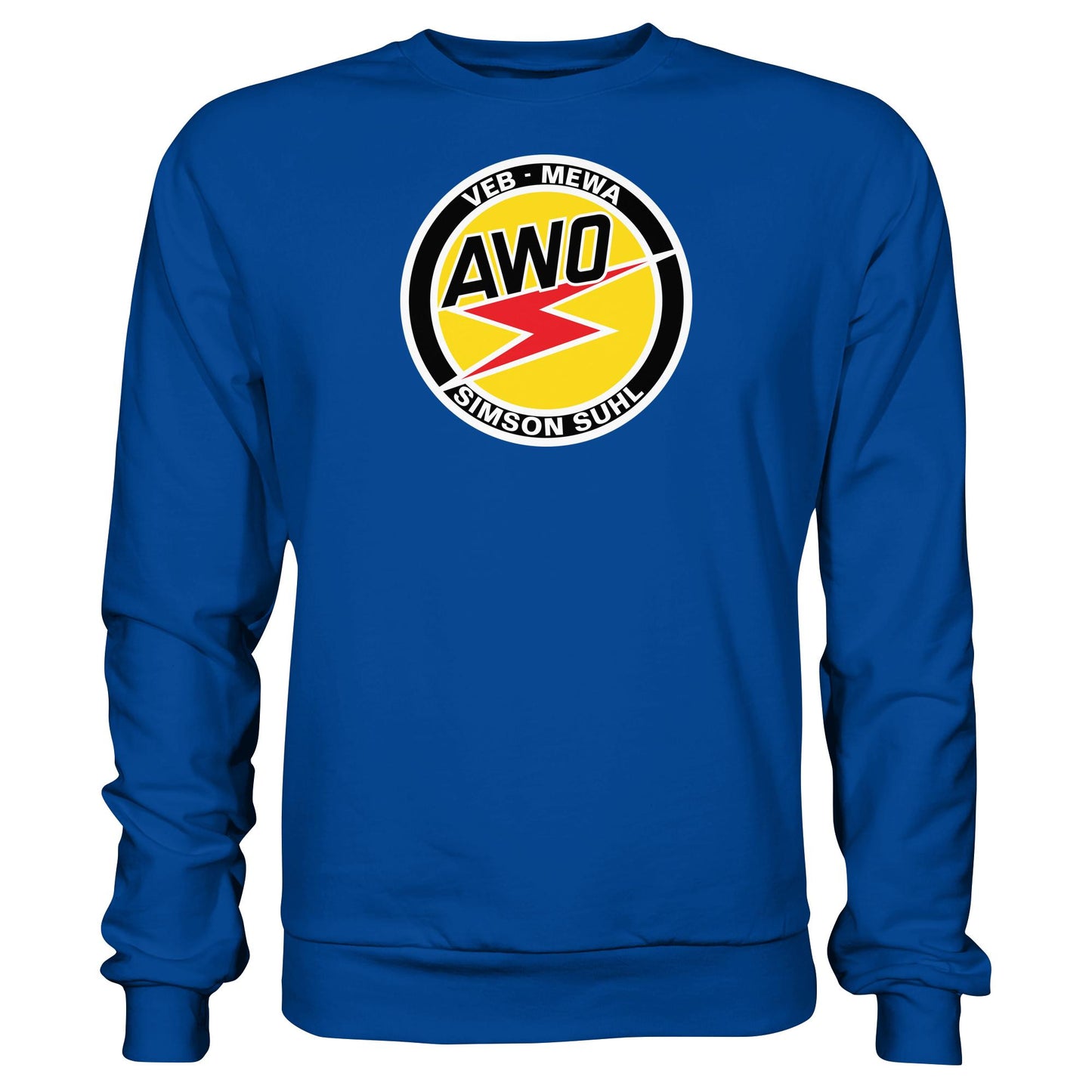 DDR Ostalgie Pullover Unisex • VEB MEWA - AWO, SIMSON SUHL