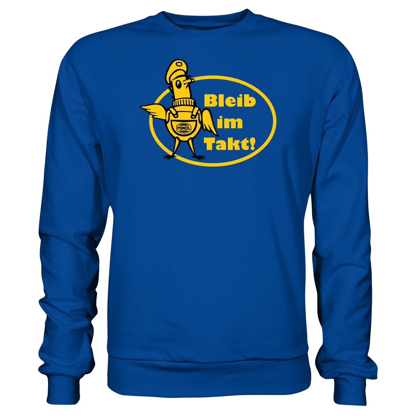 DDR Ostalgie Pullover Unisex • MINOL - BLEIB IM TAKT