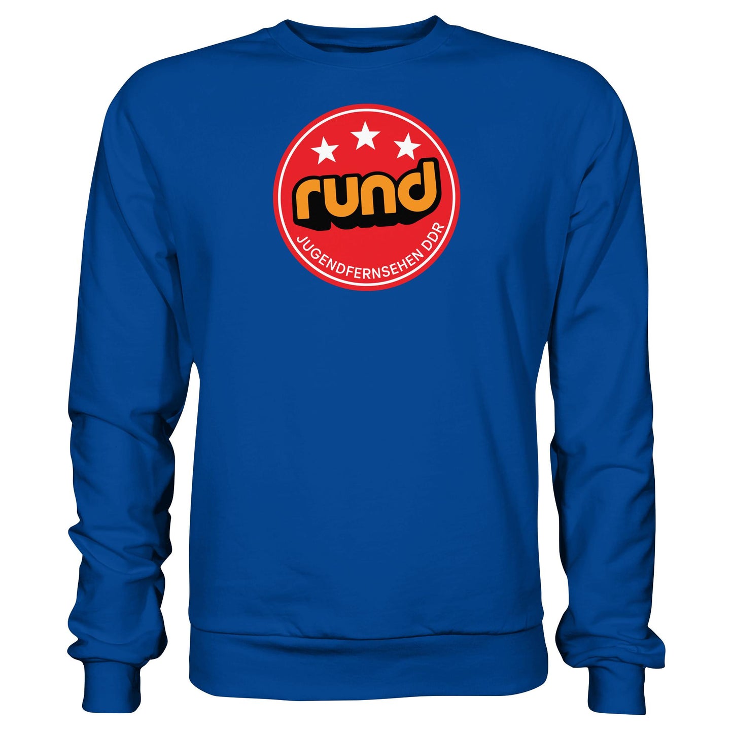 DDR Ostalgie Pullover Unisex • RUND - JUGENDFERNSEHEN DDR