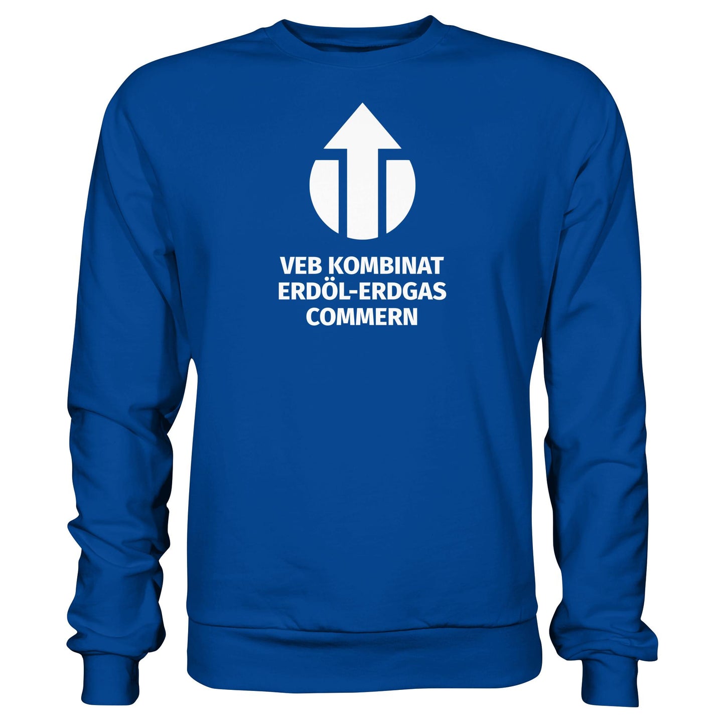 DDR Ostalgie Pullover Unisex • VEB KOMBINAT ERDÖL-ERDGAS COMMERN