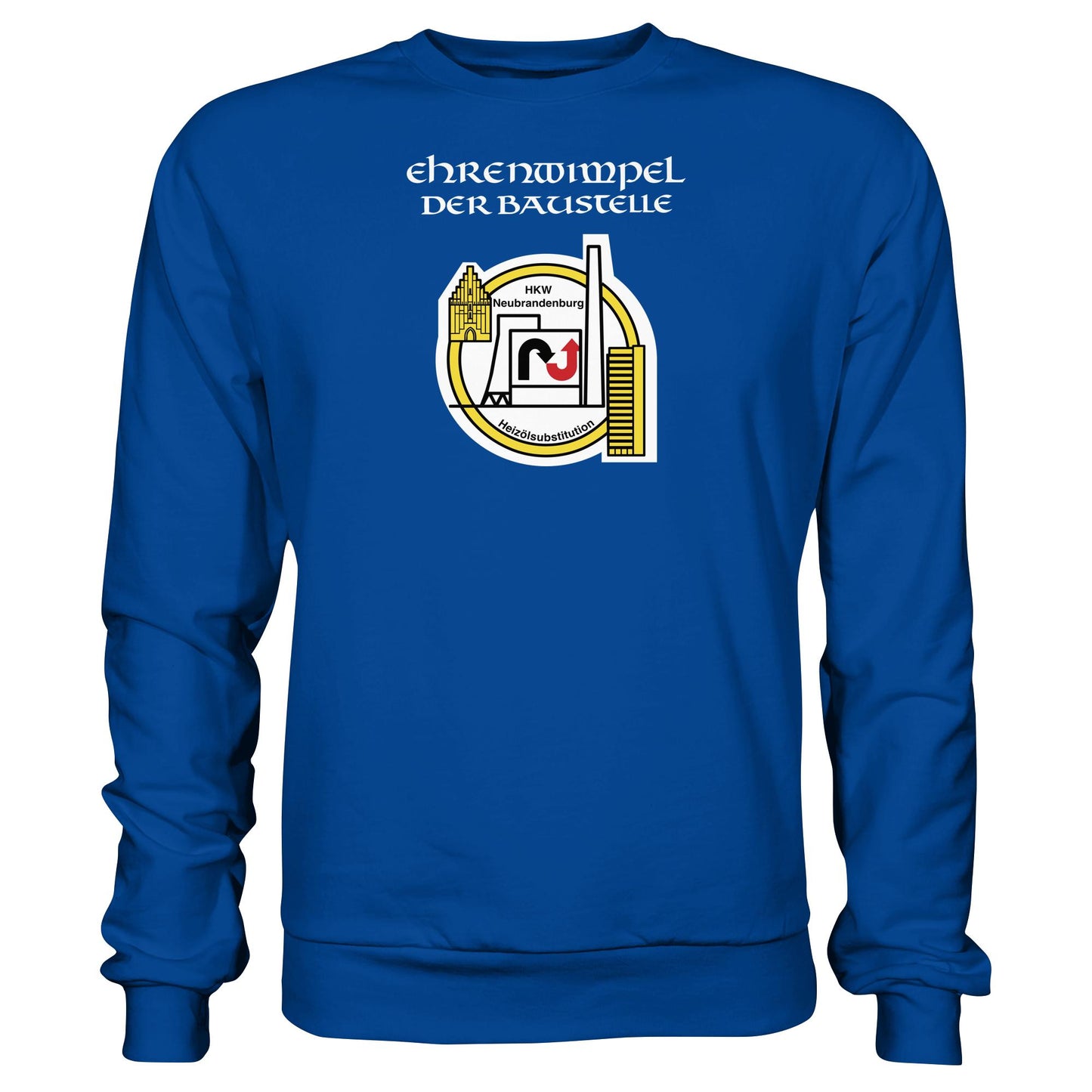 DDR Ostalgie Pullover Unisex • EHRENWIMPEL HKW NEUBRANDENBURG