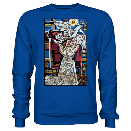 DDR Ostalgie Kapuze / Hoodie Unisex • WALTER WOMACKA - MOSAIK MAGISTRALE EISENHÜTTENSTADT (1965)