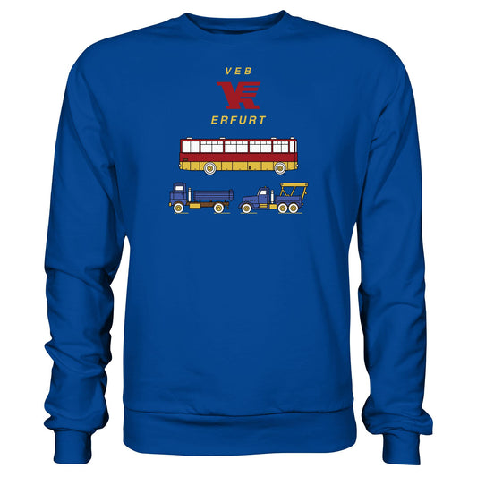 DDR Ostalgie Pullover Unisex • VEB VERKEHRSKOMBINAT ERFURT