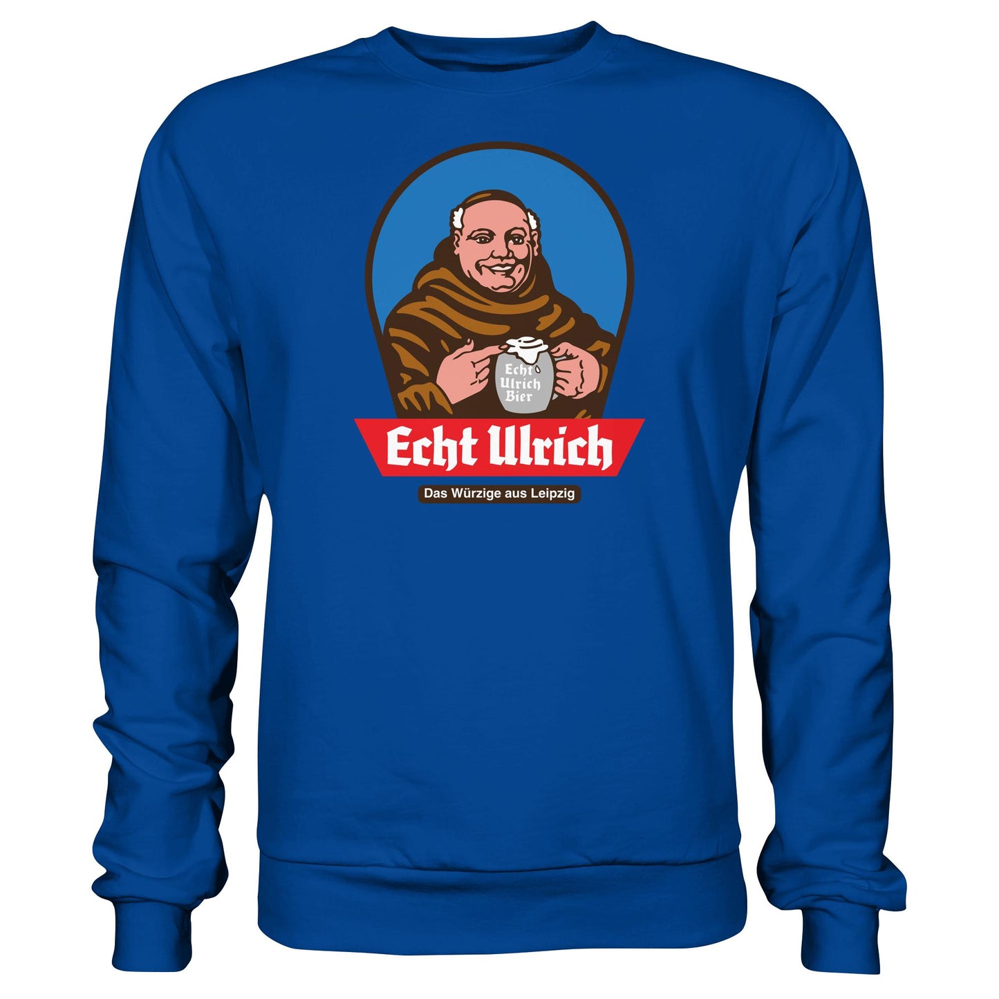 DDR Ostalgie Pullover Unisex • ECHT ULRICH BIER LEIPZIG