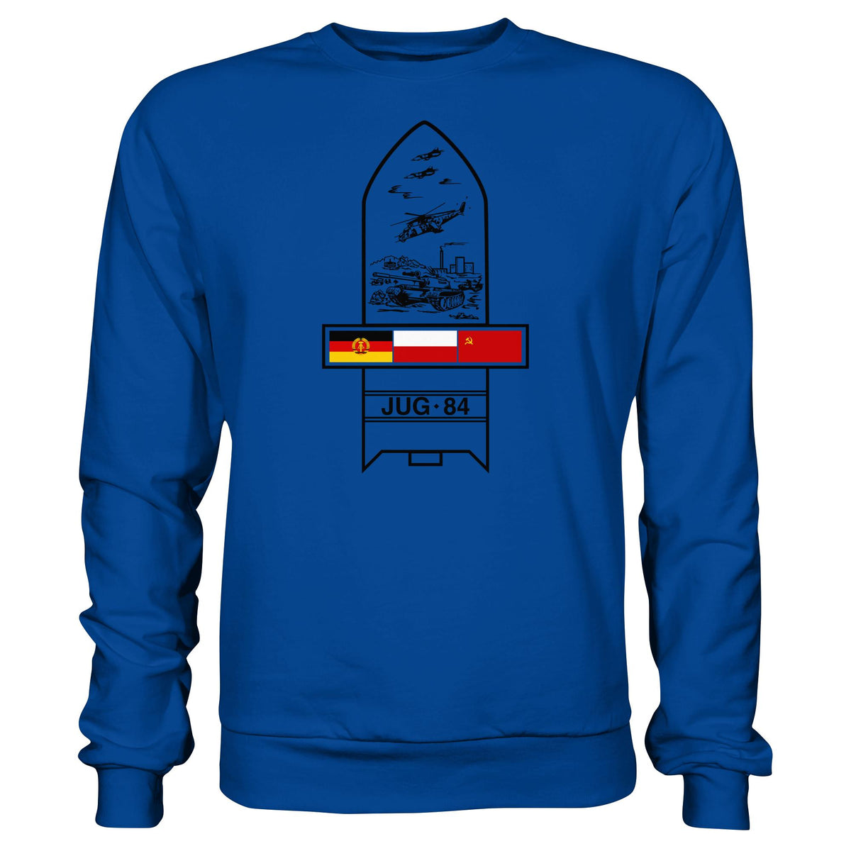 JUG-84 MANÖVER - SOWJETUNION, POLEN, DDR • DDR Ostalgie Pullover Unisex