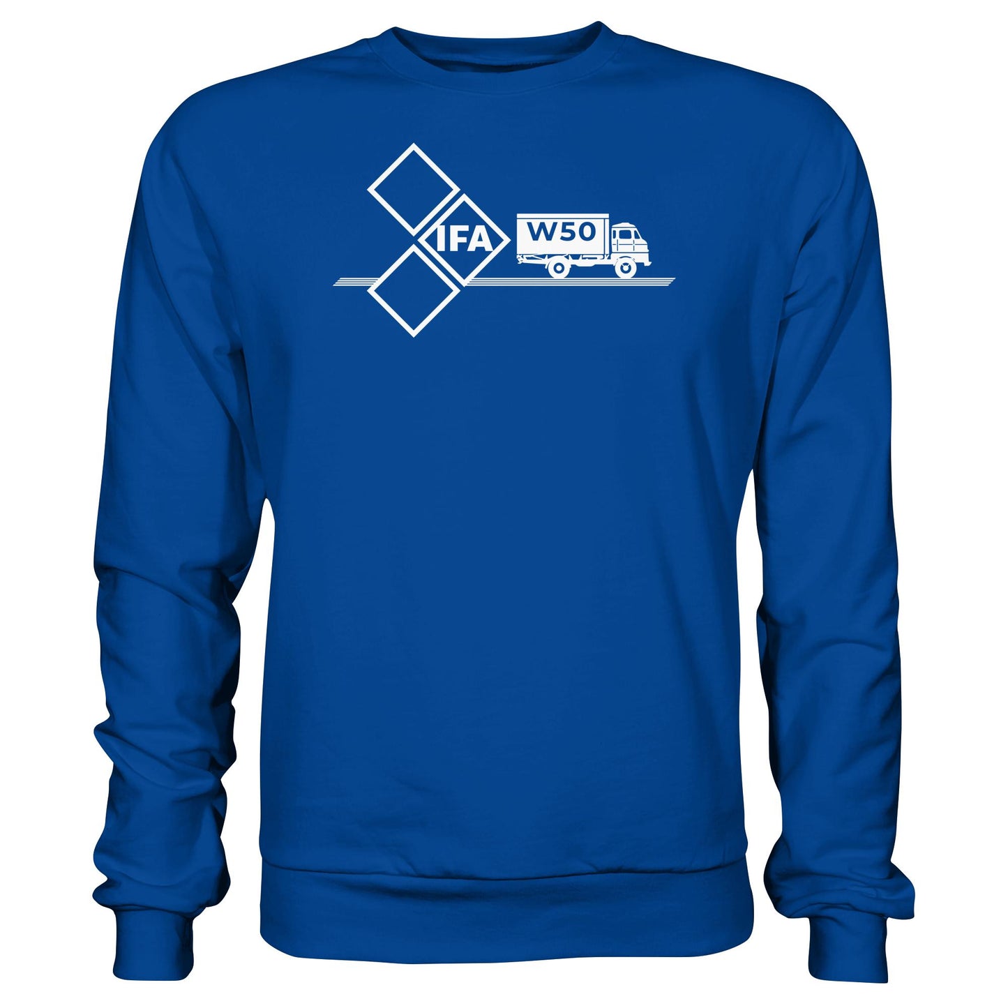 DDR Ostalgie Pullover Unisex • IFA W50 (ORIGINAL SCHILD)