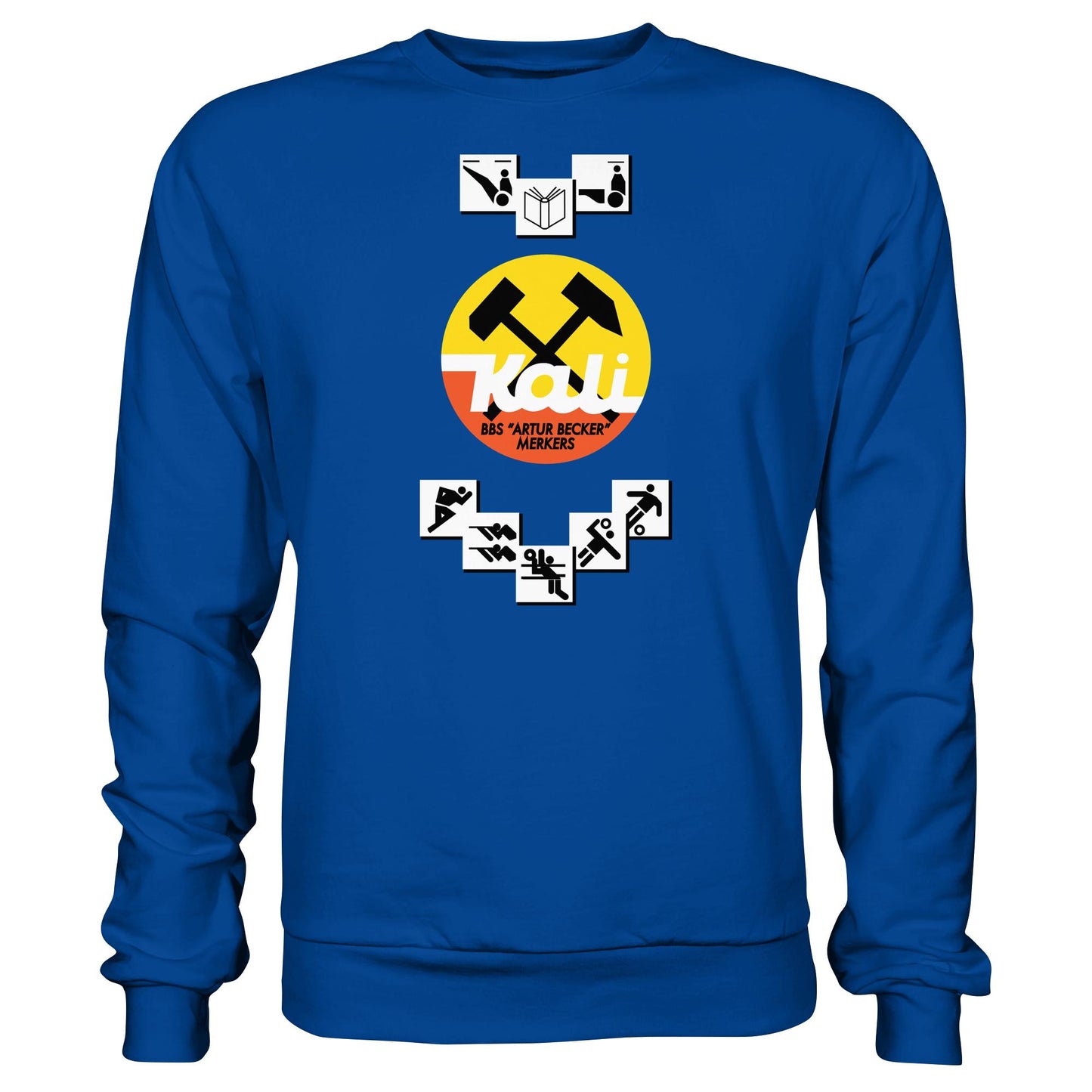 DDR Ostalgie Pullover Unisex • BBS KALI ARTUR BECKER - MERKERS