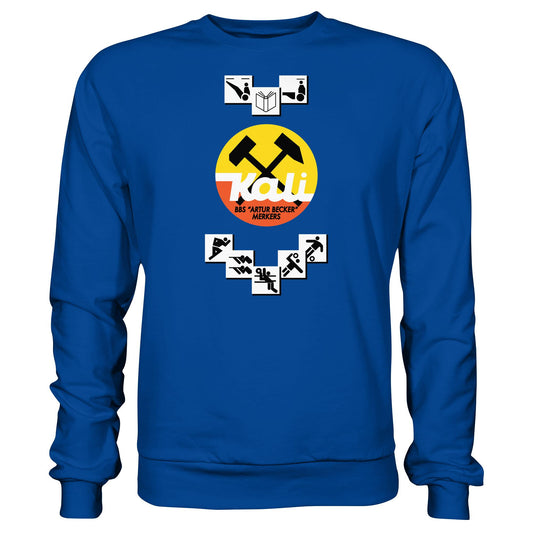 DDR Ostalgie Pullover Unisex • BBS KALI ARTUR BECKER - MERKERS